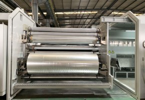 Roll to roll metallizer